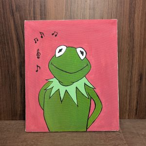 Kermit Acrylic Canvas 10×12