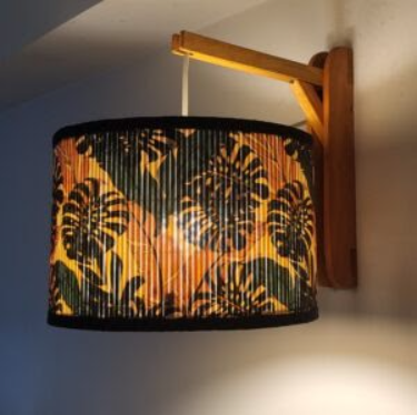 Printed Bamboo Shade