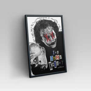 The Dark Knight – Glass Frame