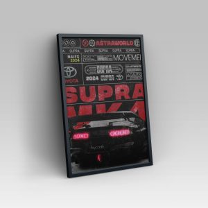 Toyota Supra – Glass Frame