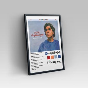 Stephen Sanchez – Until I Found You – Glass Frame